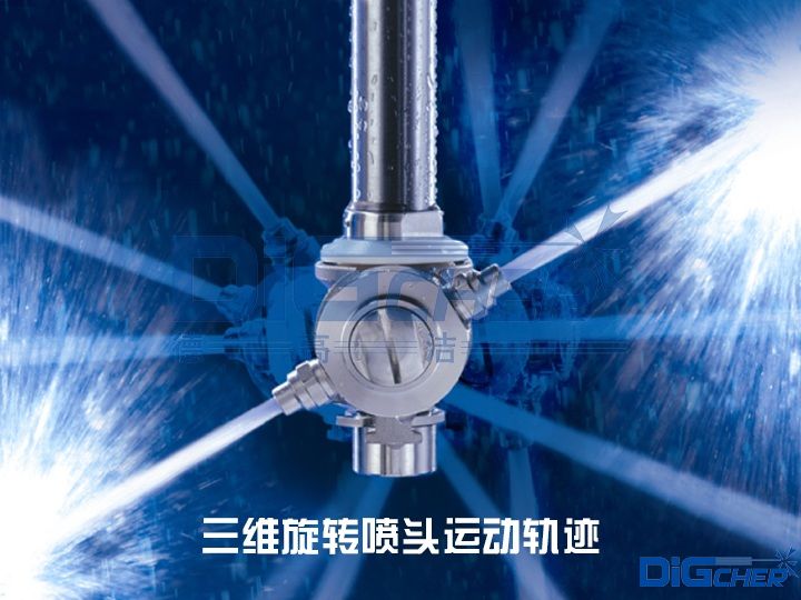 三維旋轉(zhuǎn)噴頭運動軌跡